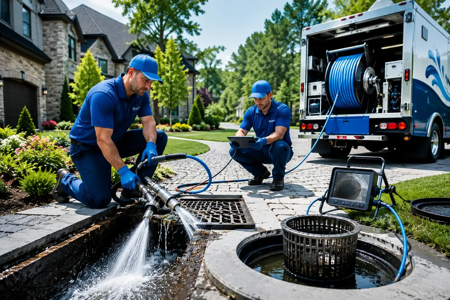 Local outdoor drain cleaning professionals in Zenia, CA